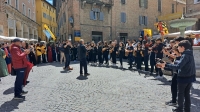 Udział w paradzie organizowanej przez włoską szkołę w ramach miejskiego święta