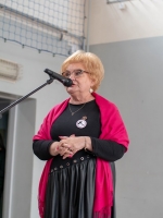 Pani Elżbieta Markowska- prezes Stowarzyszenia Częstochowskich Amazonek