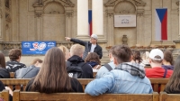 Uczniowie ZSE, wycieczka- Praga