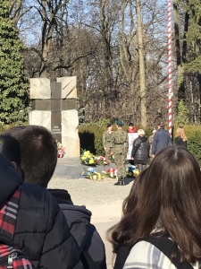 złożenie kwiatów pod Pomnikiem Nieznanego Żołnierza