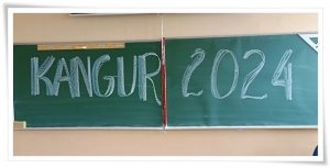 napis na tablicy KANGUR