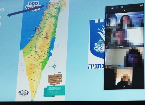 Spotkanie online- Uczniowie z Izraela opowiadają o swoim kraju